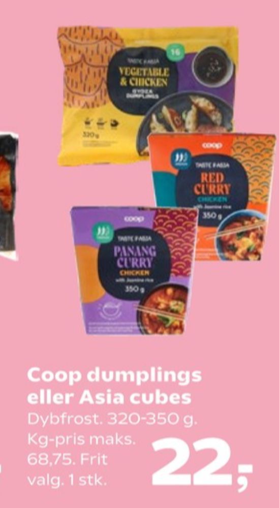 Coop Asia, Red Curry Chicken