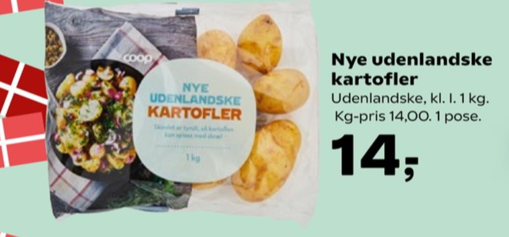 Coop, Kartofler