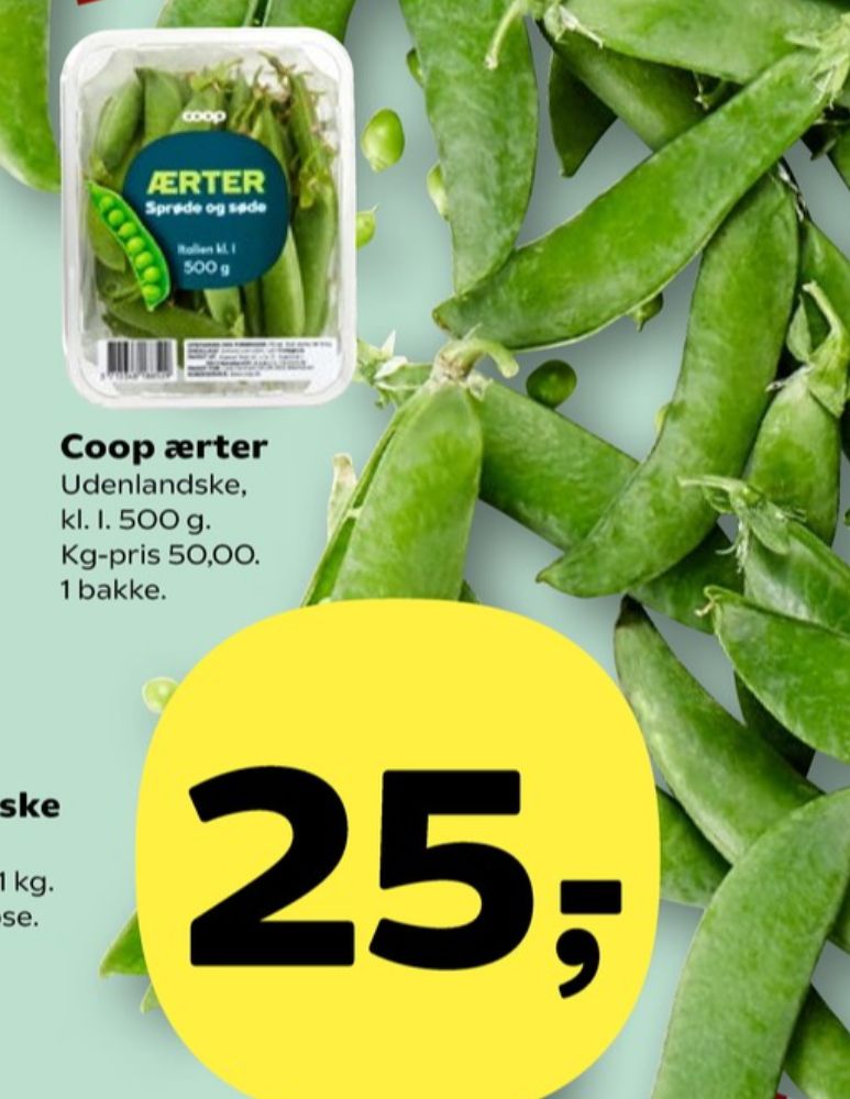 Coop, Ærter