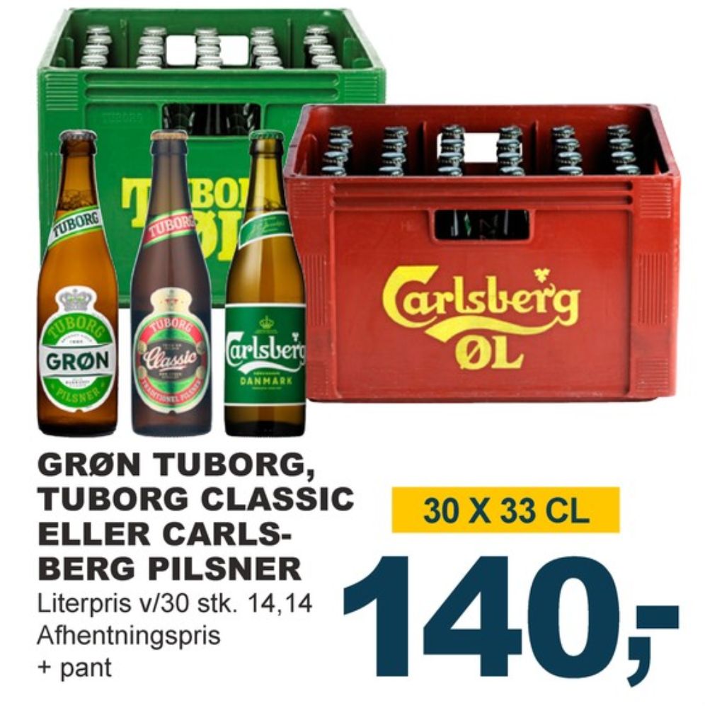 Tuborg Grøn, Øl