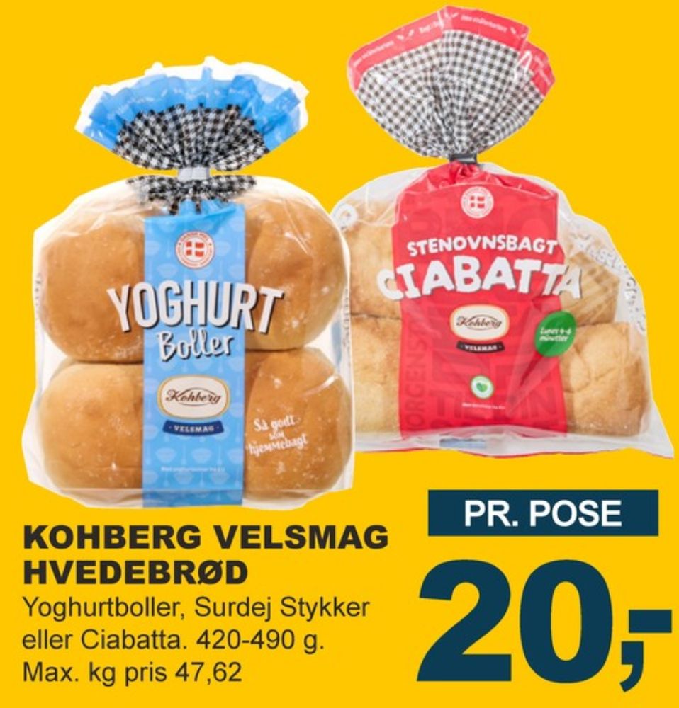 Kohberg, Yoghurtboller