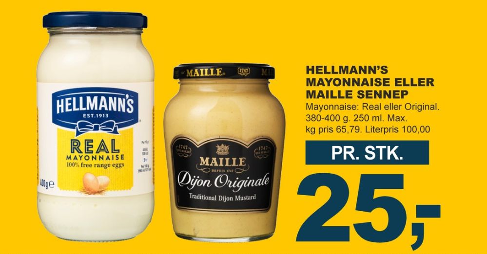 Hellmanns, Real Mayonnaise