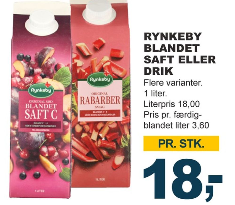 Rynkeby, Blandet Saft C