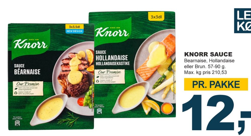 Knorr, Bearnaisesauce