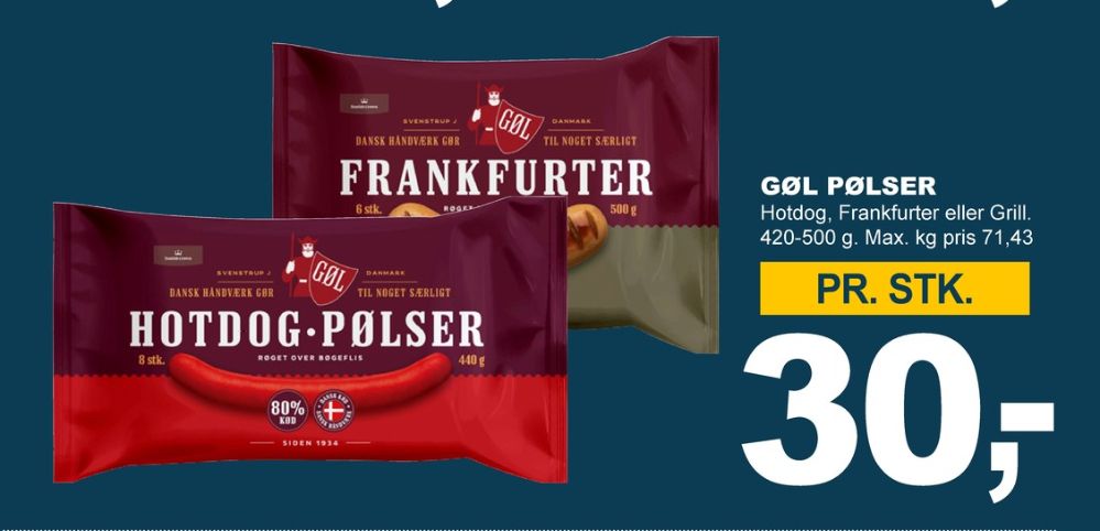 Gøl, Frankfurter