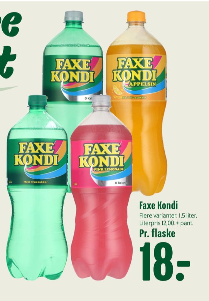 Faxe Kondi, Sportssodavand