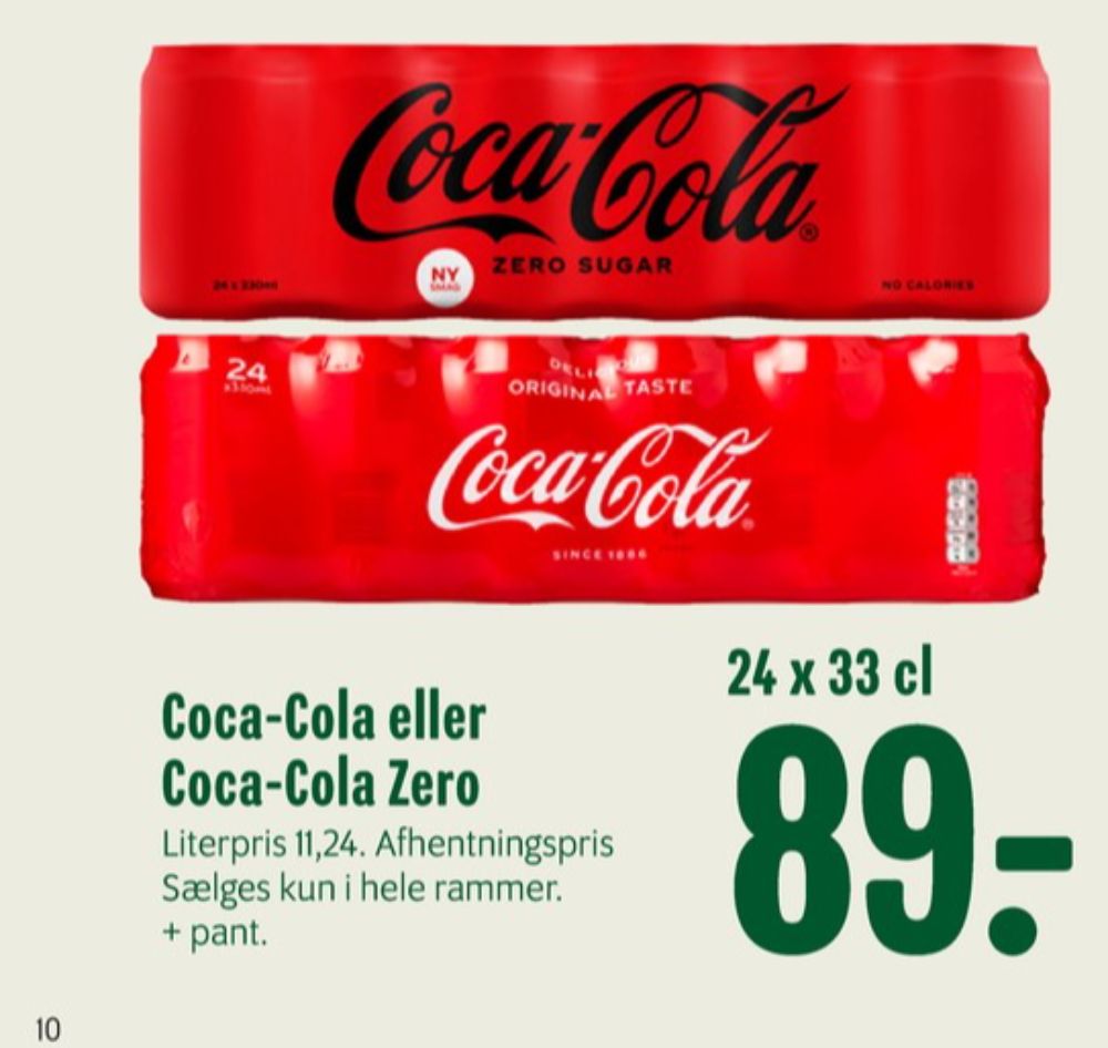 Coca Cola, Cola 24 pk.