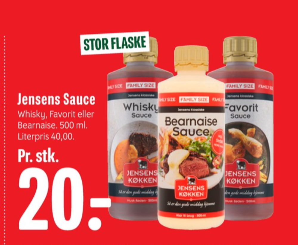Jensens Køkken, Bearnaisesauce