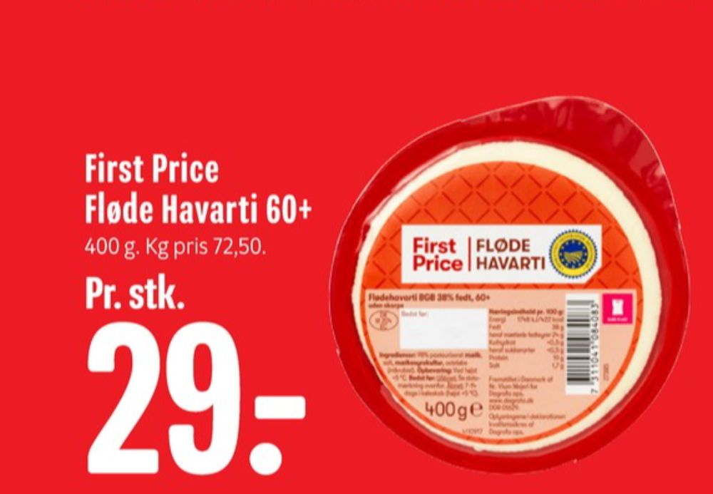 First Price, Havarti