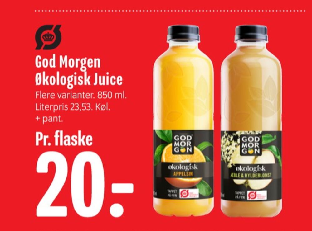 GodMorgen, Æblejuice Hyldeblomst