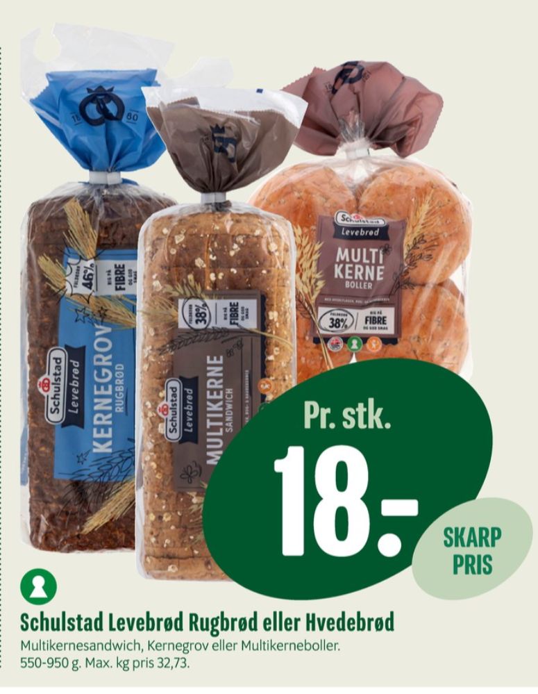 Schulstad Levebrød, Kernegrov Rugbrød
