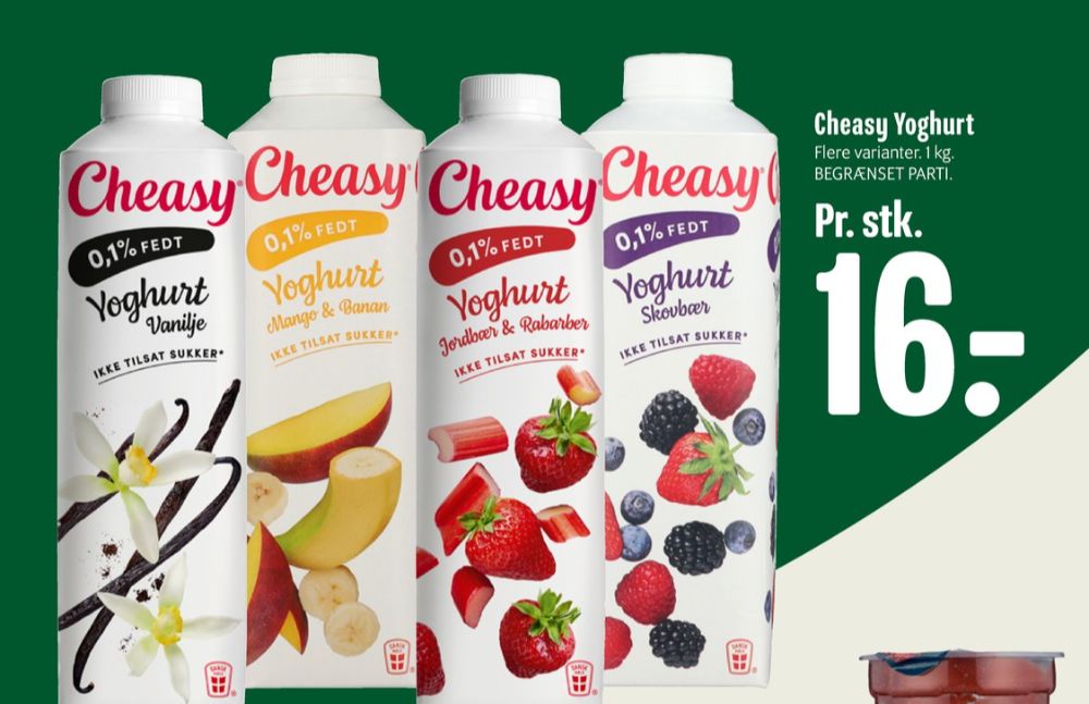 Cheasy, Citron Yoghurt