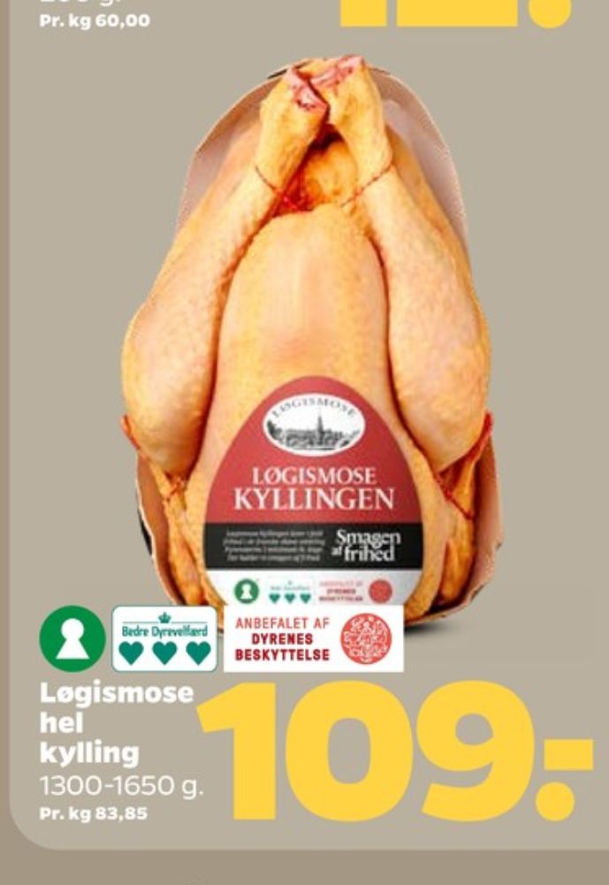 Løgismose, Kylling