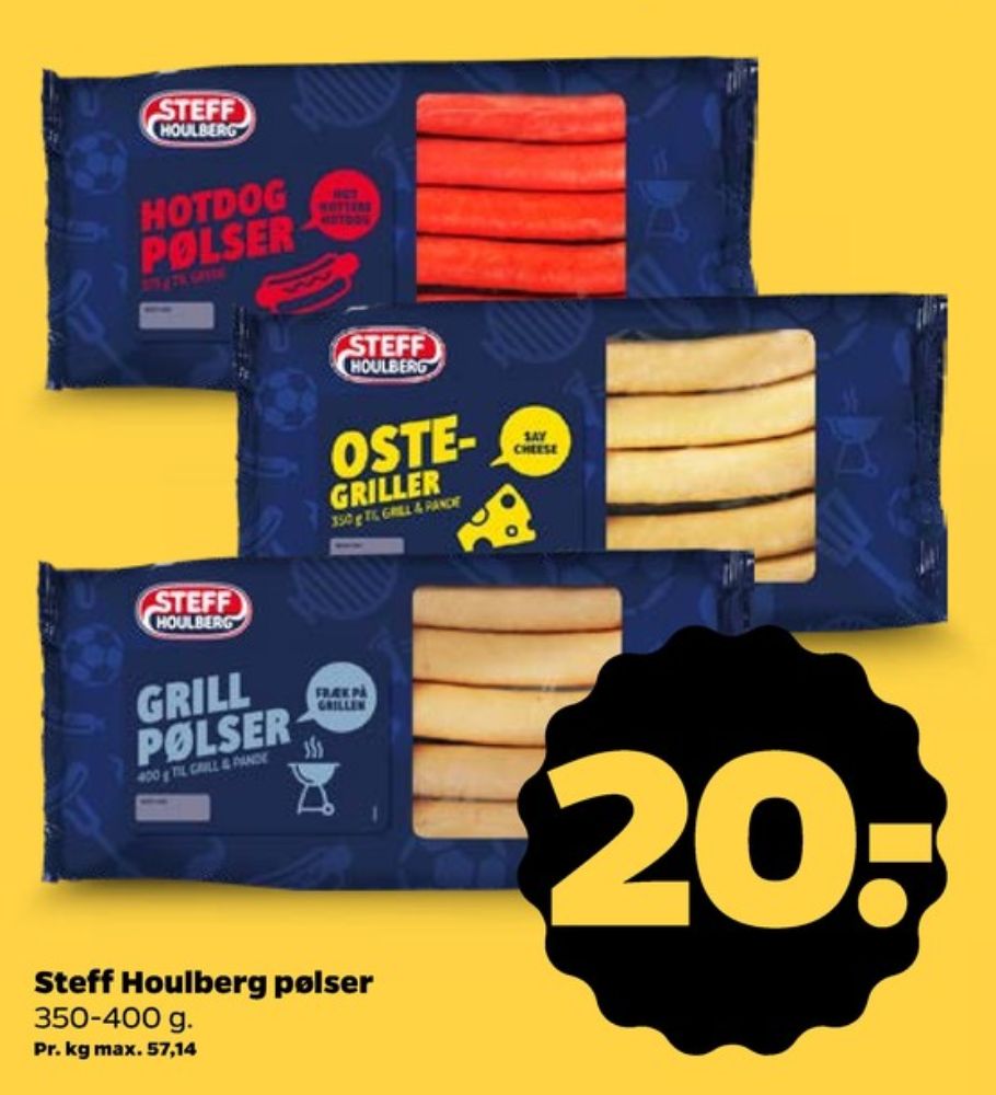 Steff Houlberg, Grillpølser