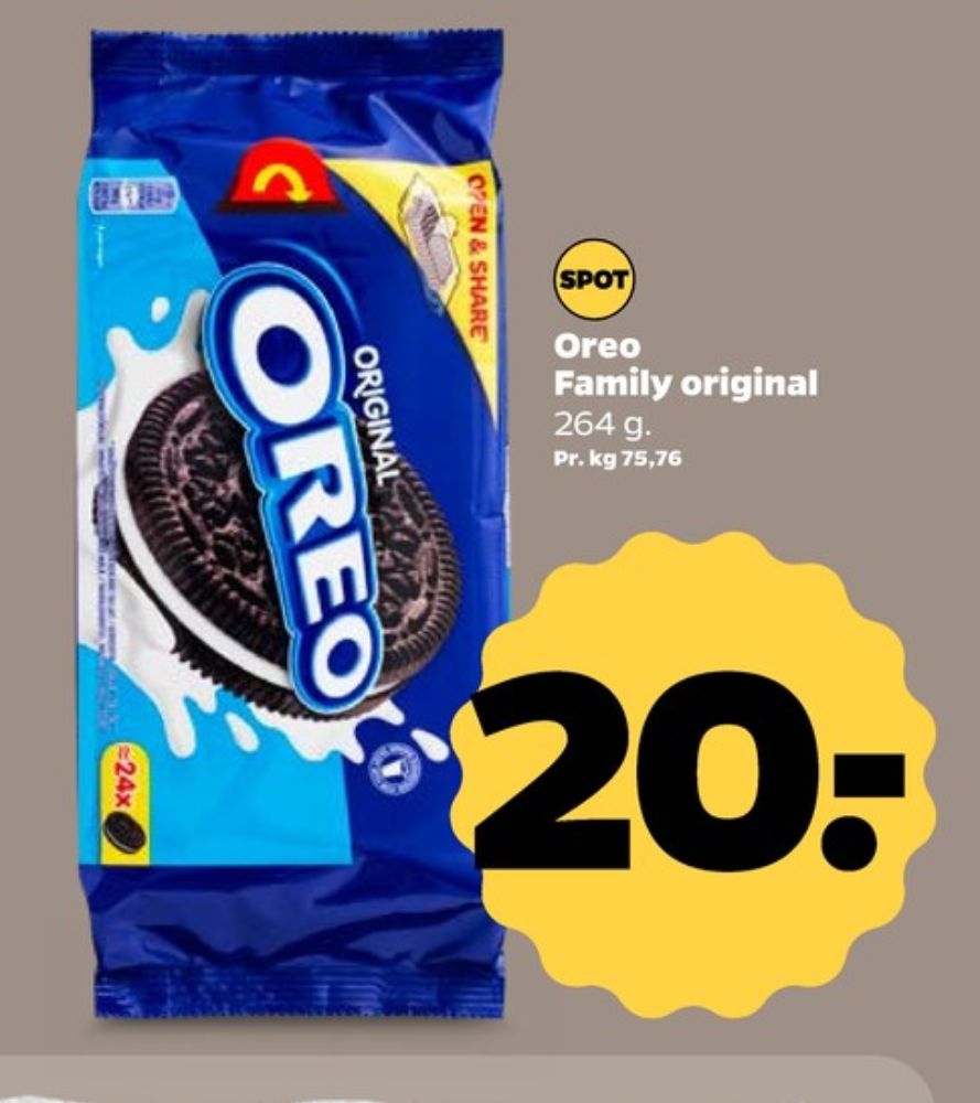 Oreo, Oreo Original Kiks