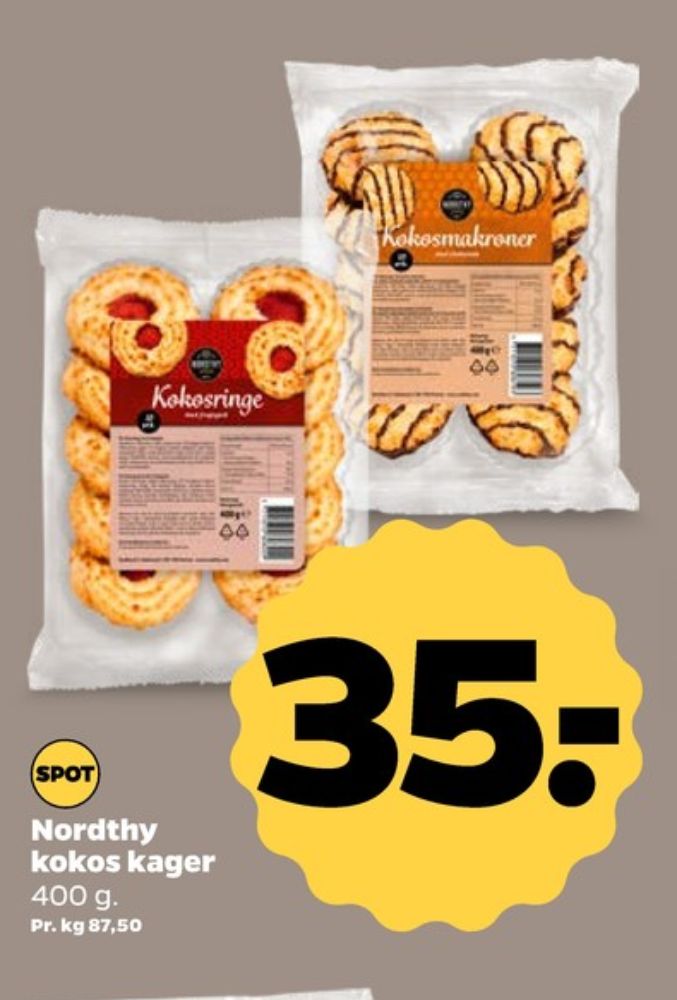 Nordthy, Kokosmakroner