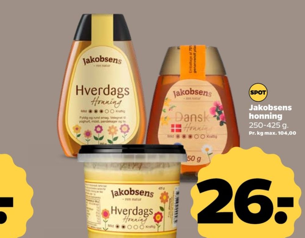 Jakobsens, Honning