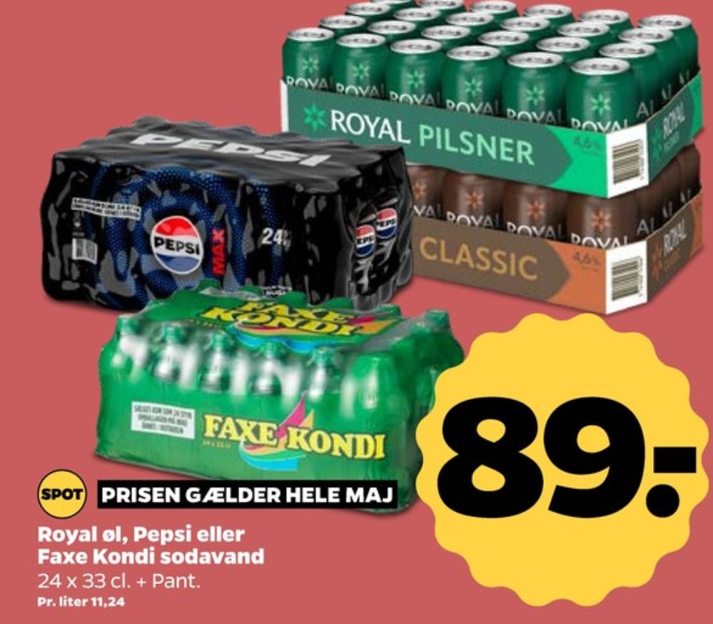 Royal Pilsner, Øl 24 pk.