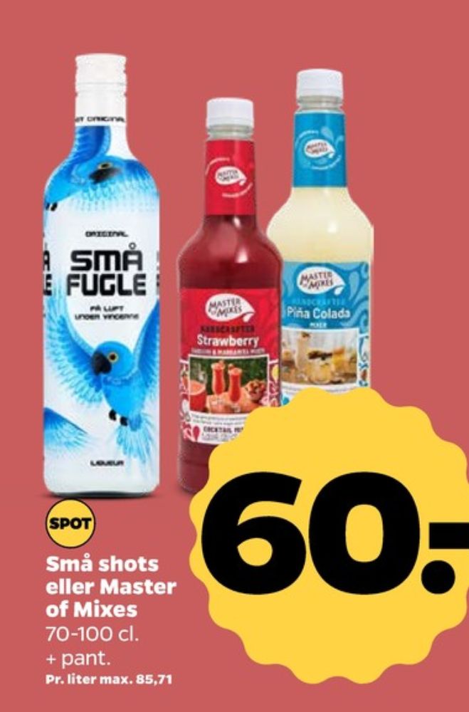 Små Fugle, Shots