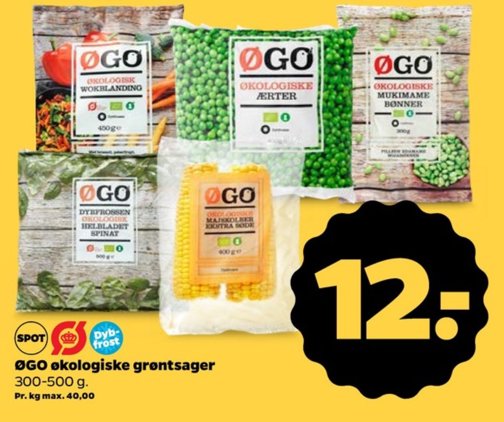 ØGO, Ærter