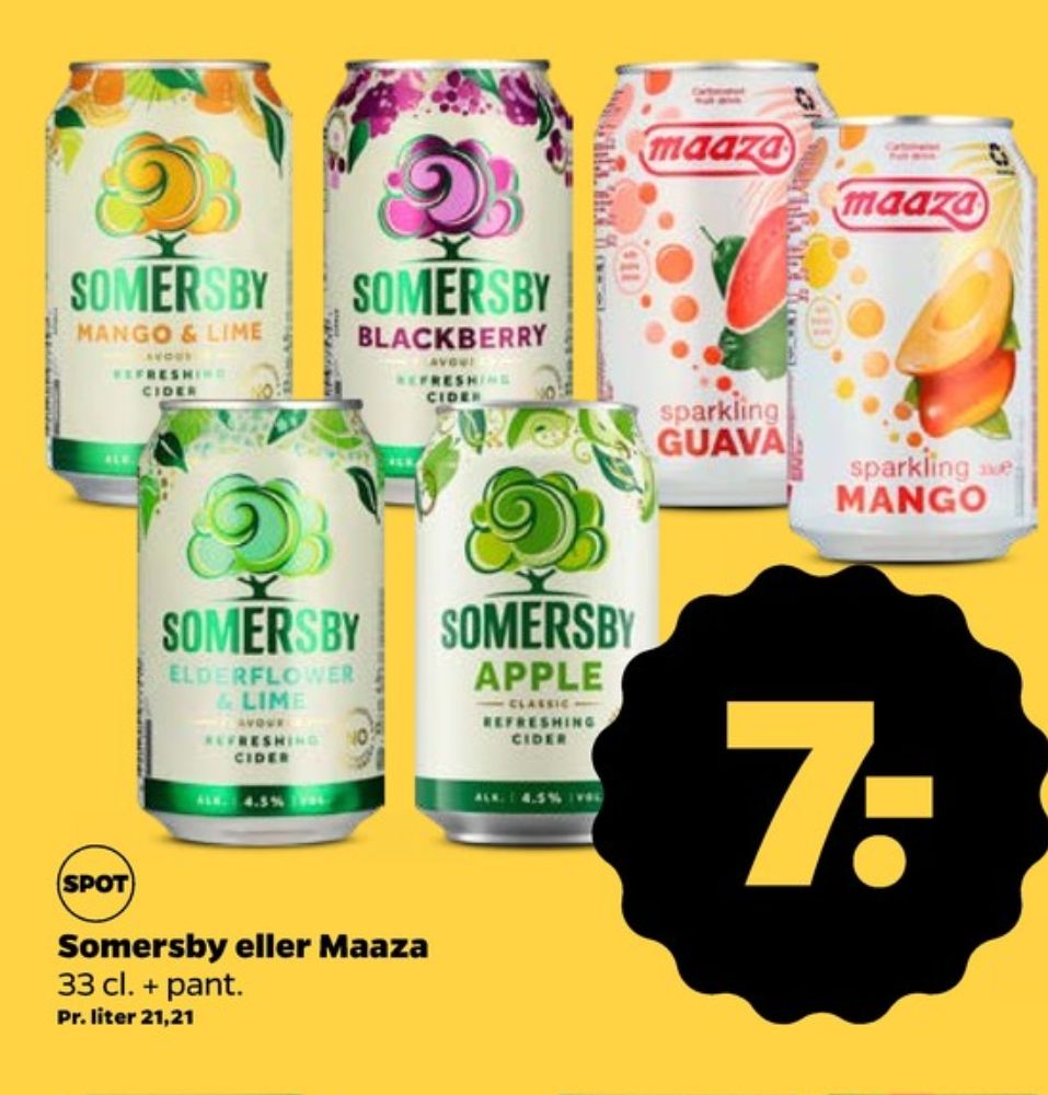 Somersby Red Orange, Elderflower & Lime Cider