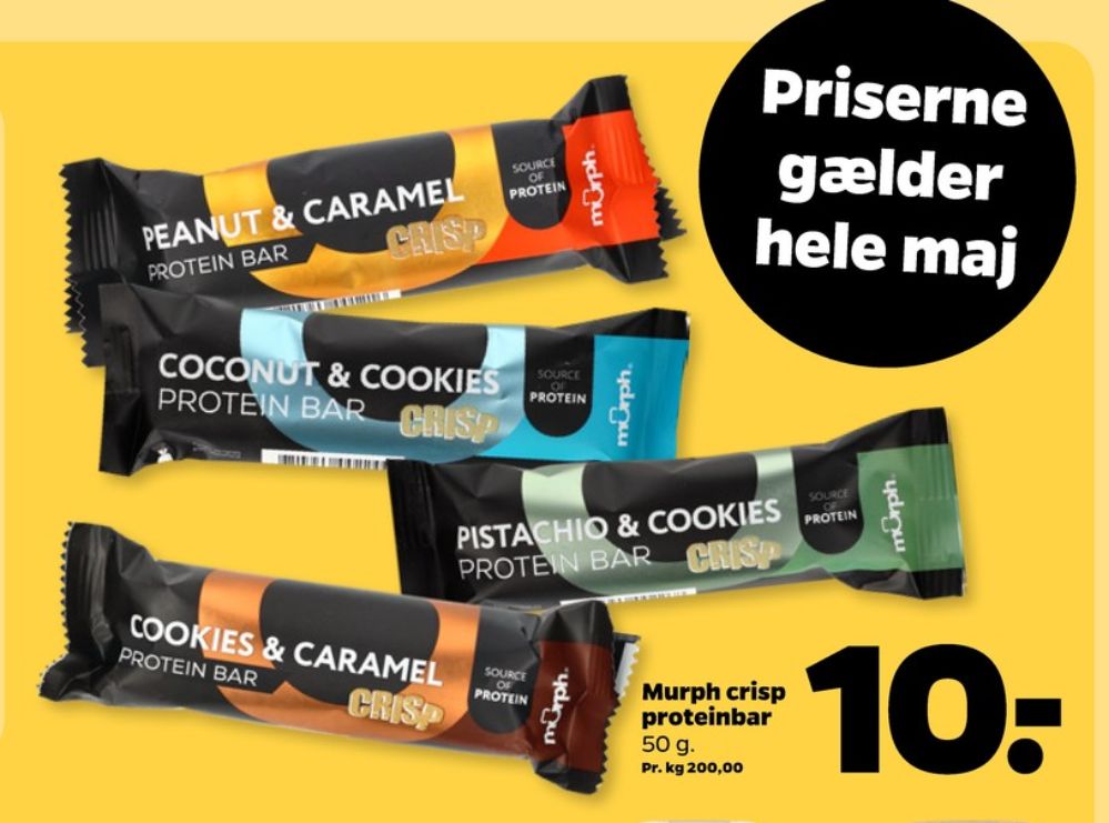 Murph, Coconut & Cookies Crisp Proteinbar