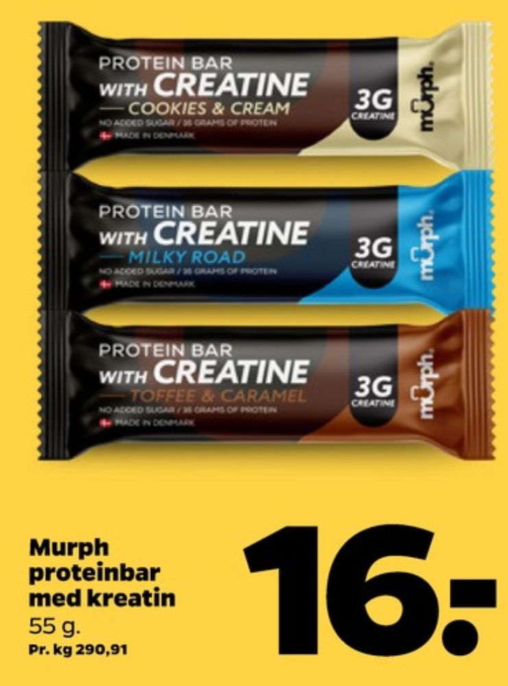 Murph, Proteinbar Creatine Milky Road