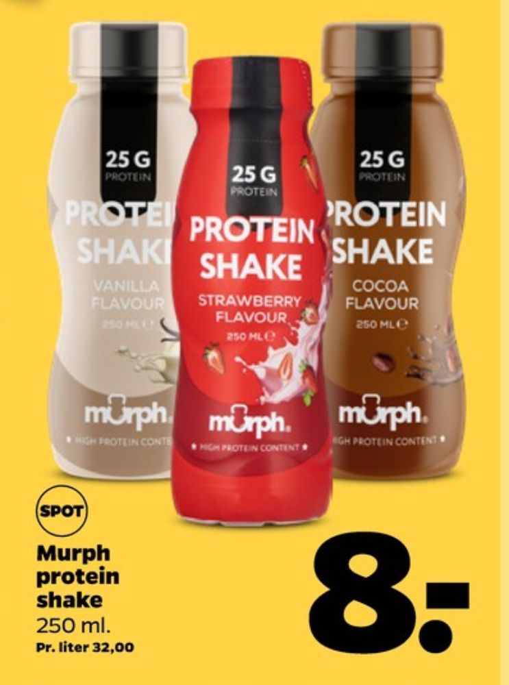 Murph, Protein Shake Strawberry