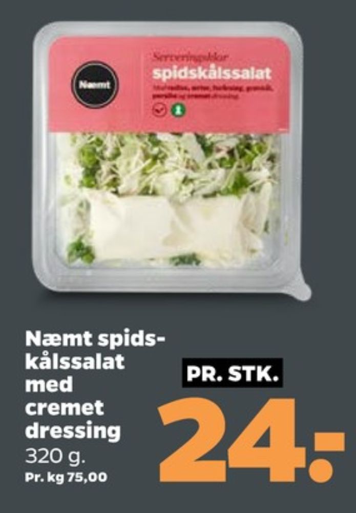 Næmt, Salatblanding