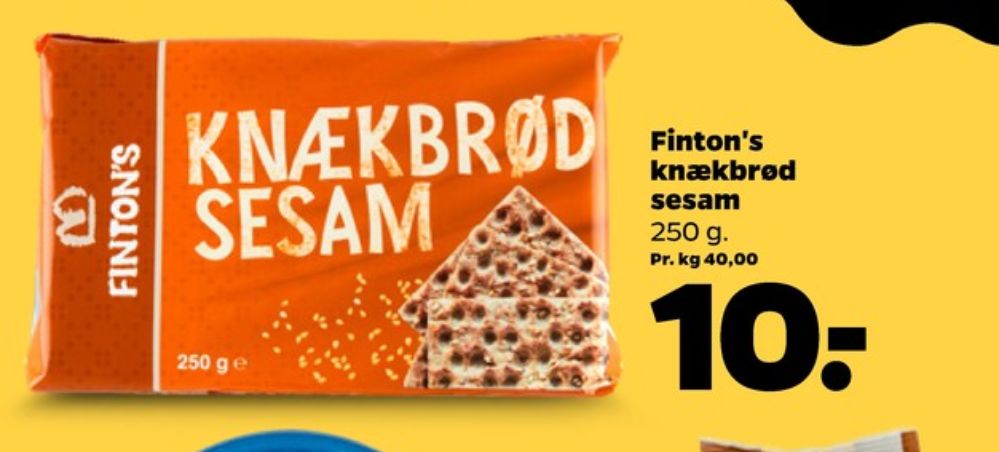 Fintons, Sesam knækbrød