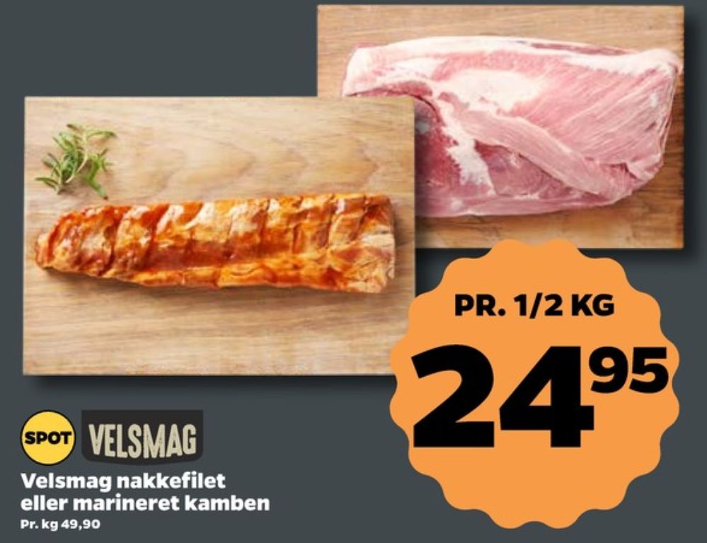 Velsmag, Nakkefilet