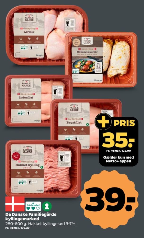 De Danske Familiegårde, Kyllingelårmix