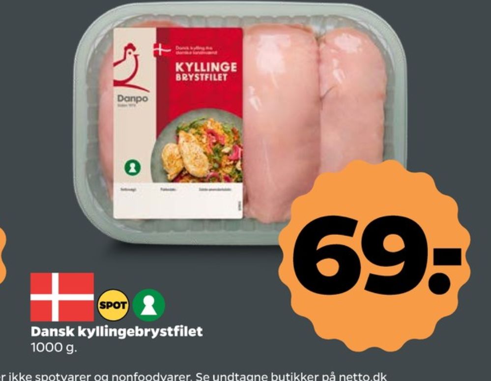 Danpo, Kyllingebrystfilet