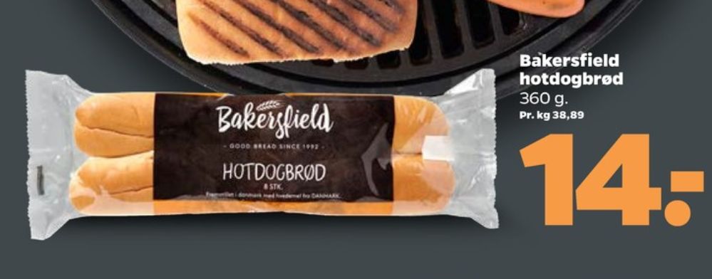 Bakersfield, Hotdogbrød