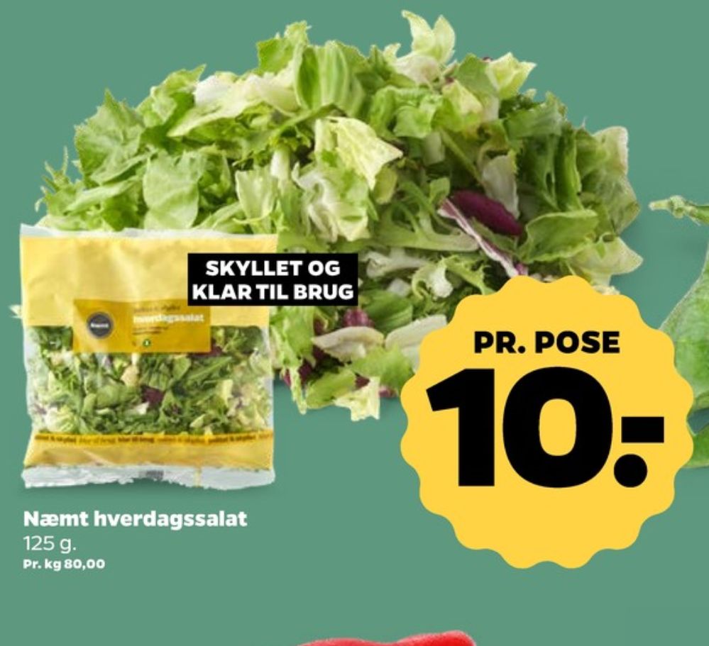 Næmt, Salat