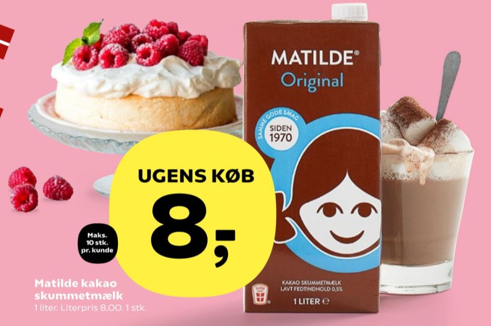 Matilde, Kakaomælk