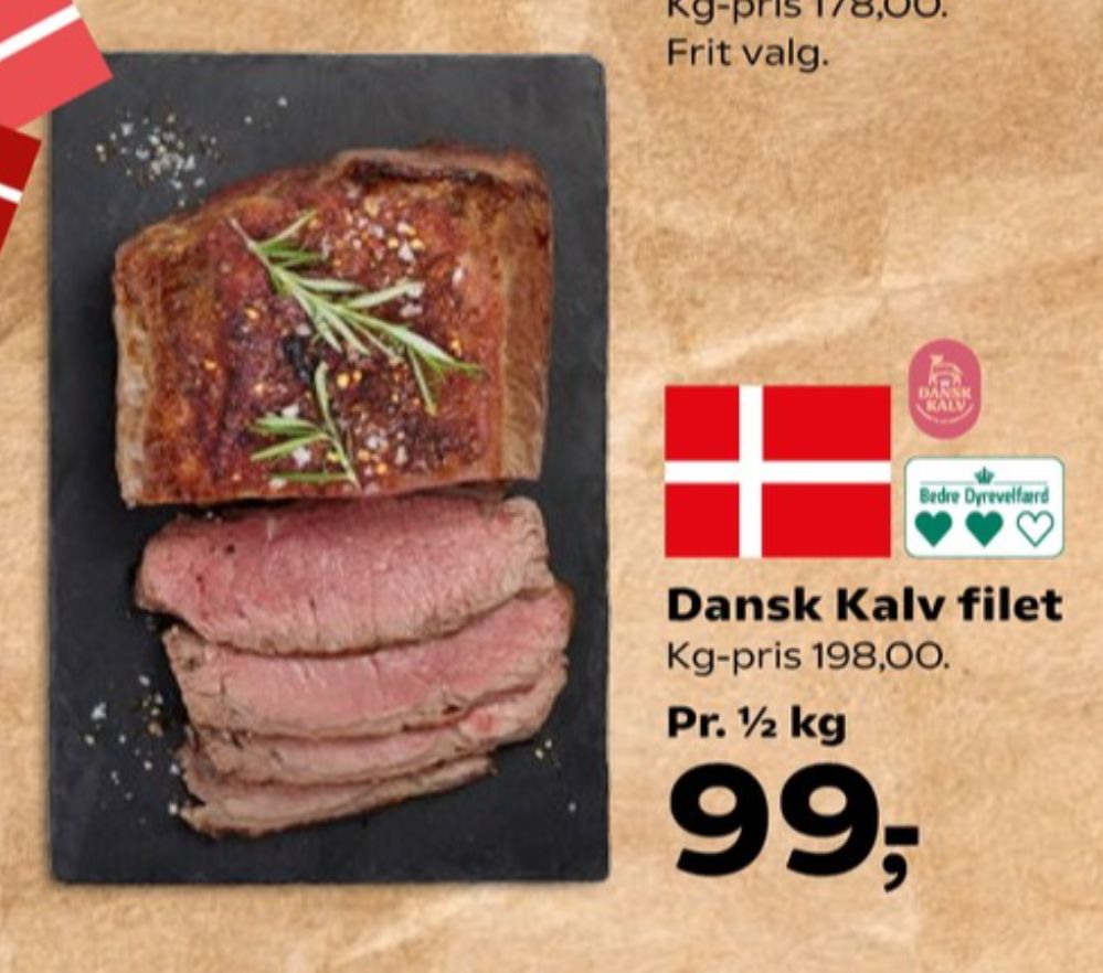 Danish Crown Dansk Kalv, Kalvefilet