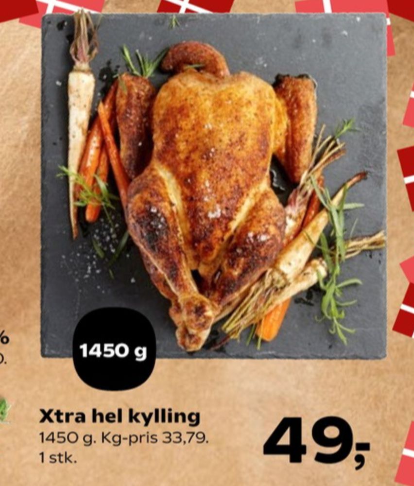 Xtra, Kylling