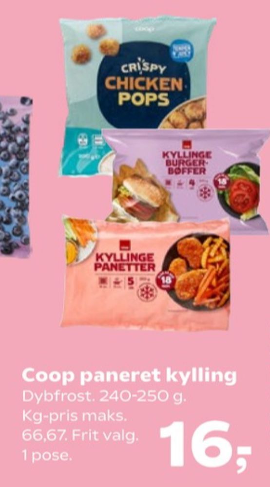 Coop, Crispy Chicken Pops