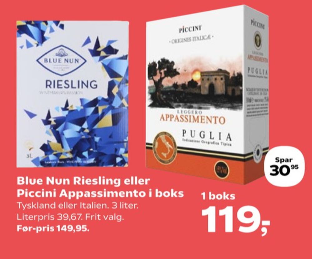 Italiensk Rødvin