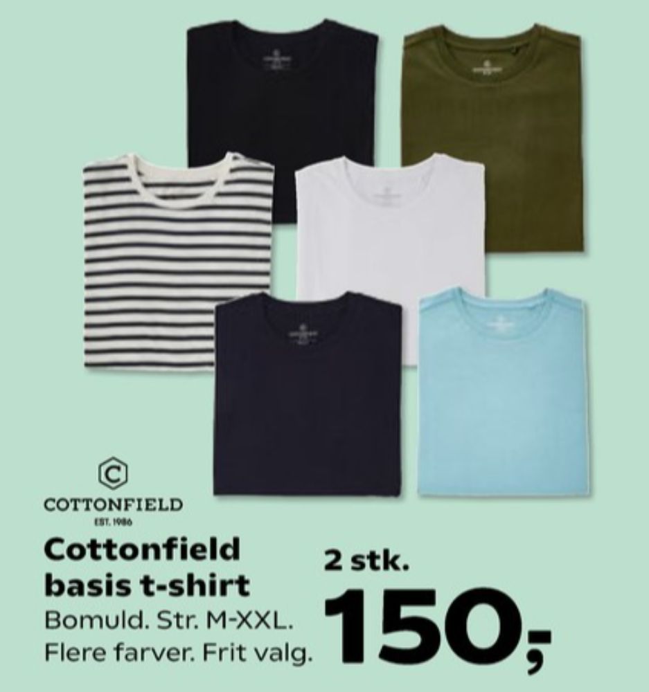 Cottonfield, T-shirt