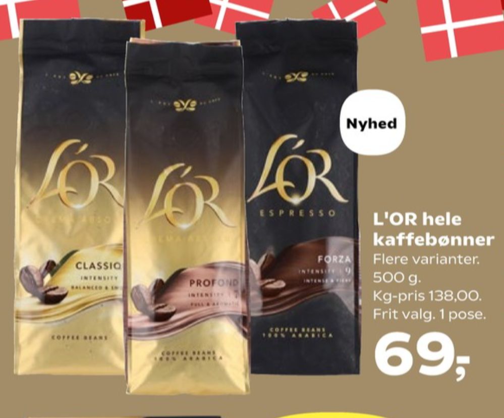 LOR Crema Absolu Classique, Kaffebønner