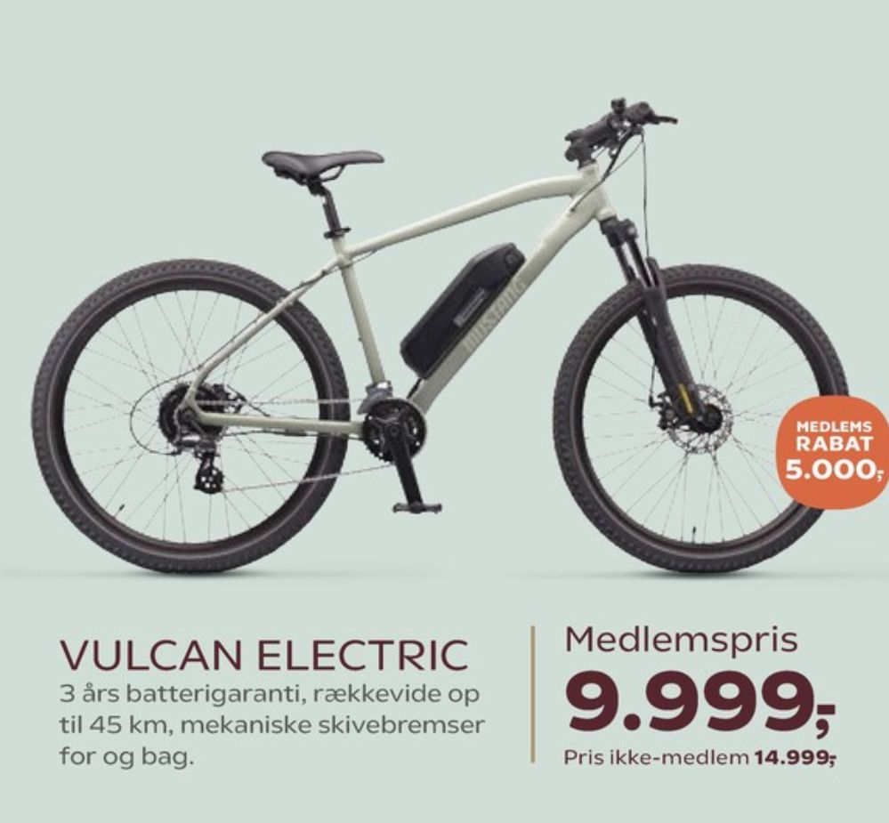 Mustang, El-cykel
