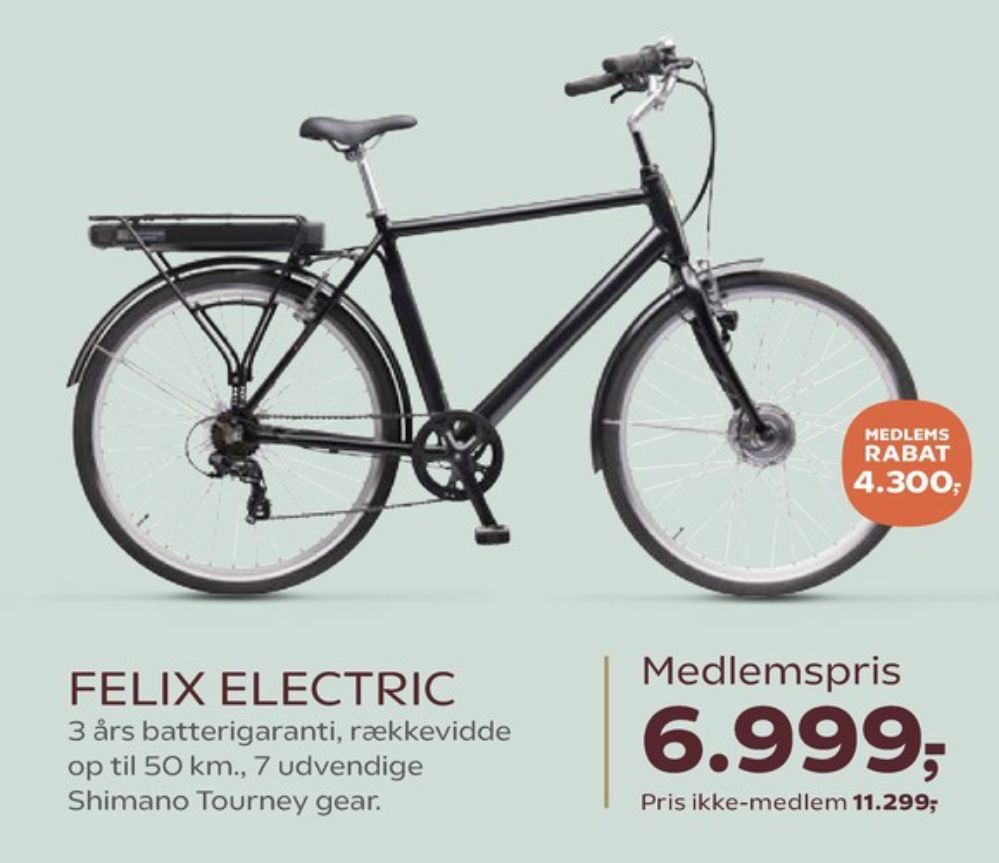 Mustang, El-cykel