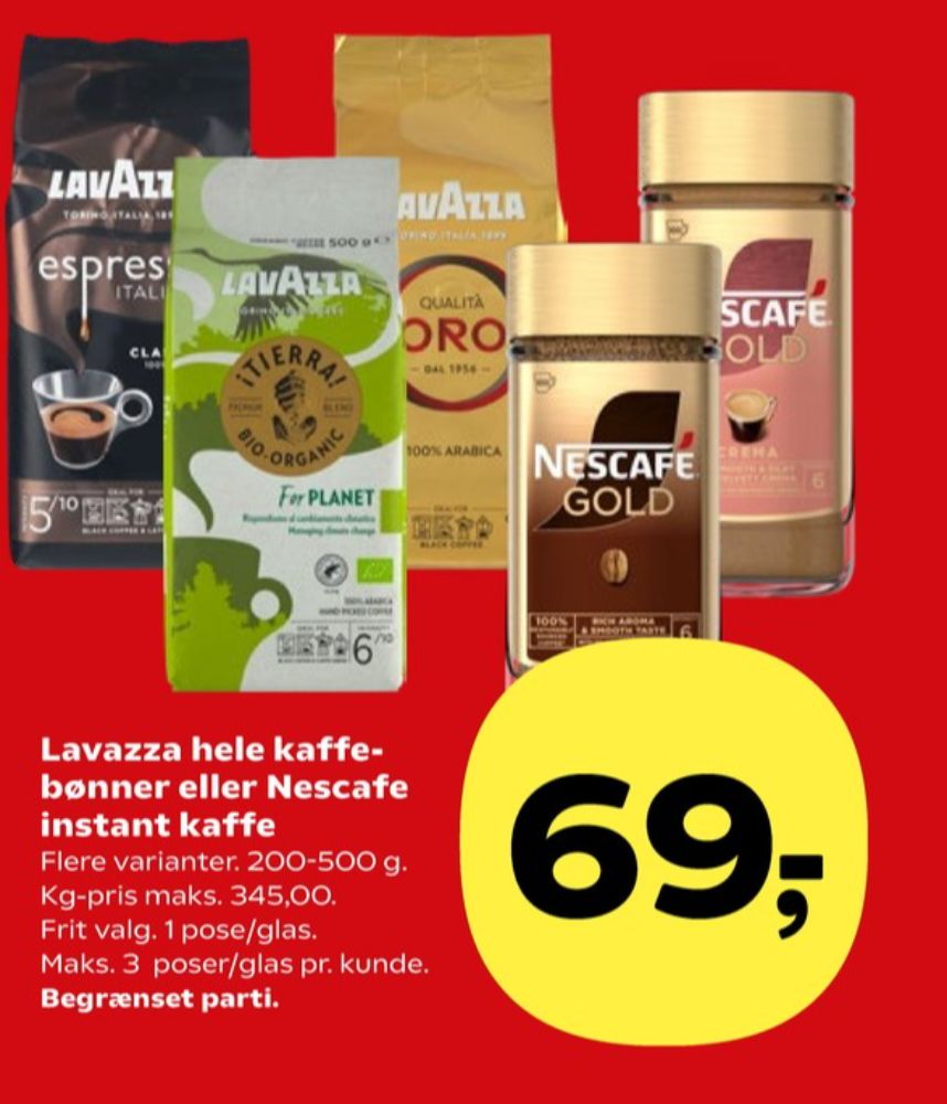 Merrild Gold, Instant Kaffe