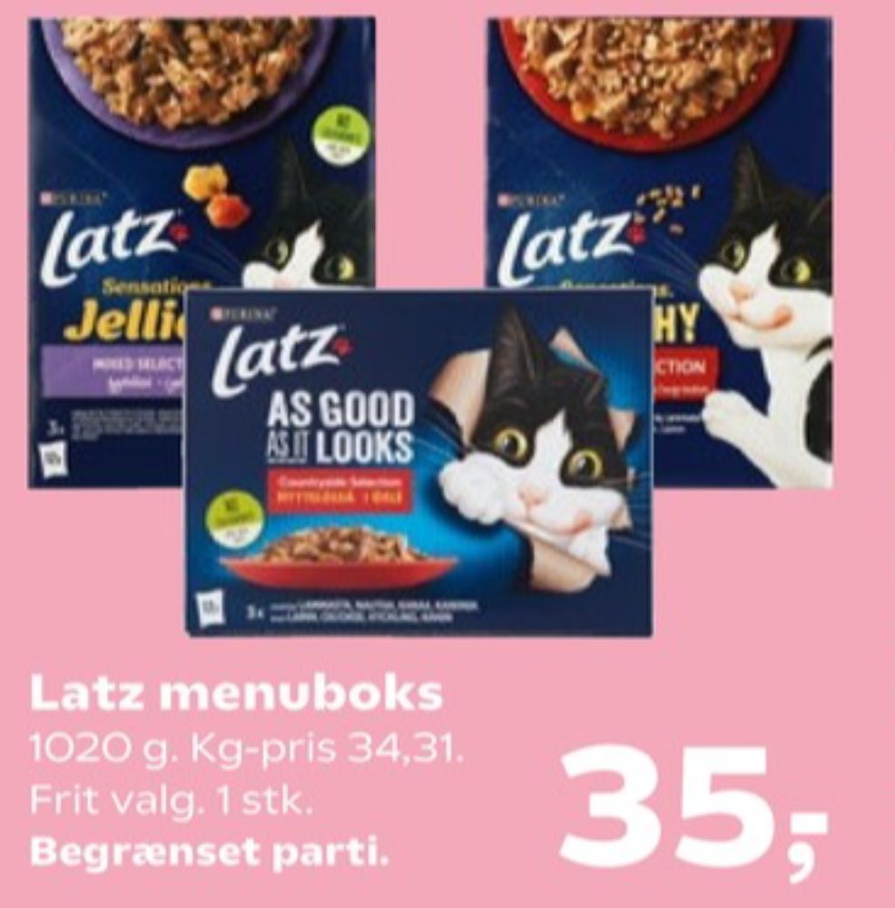 Purina Latz, Kattefoder