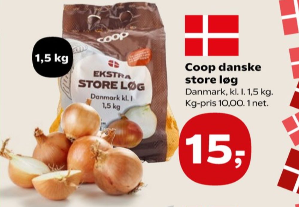 Coop, Løg