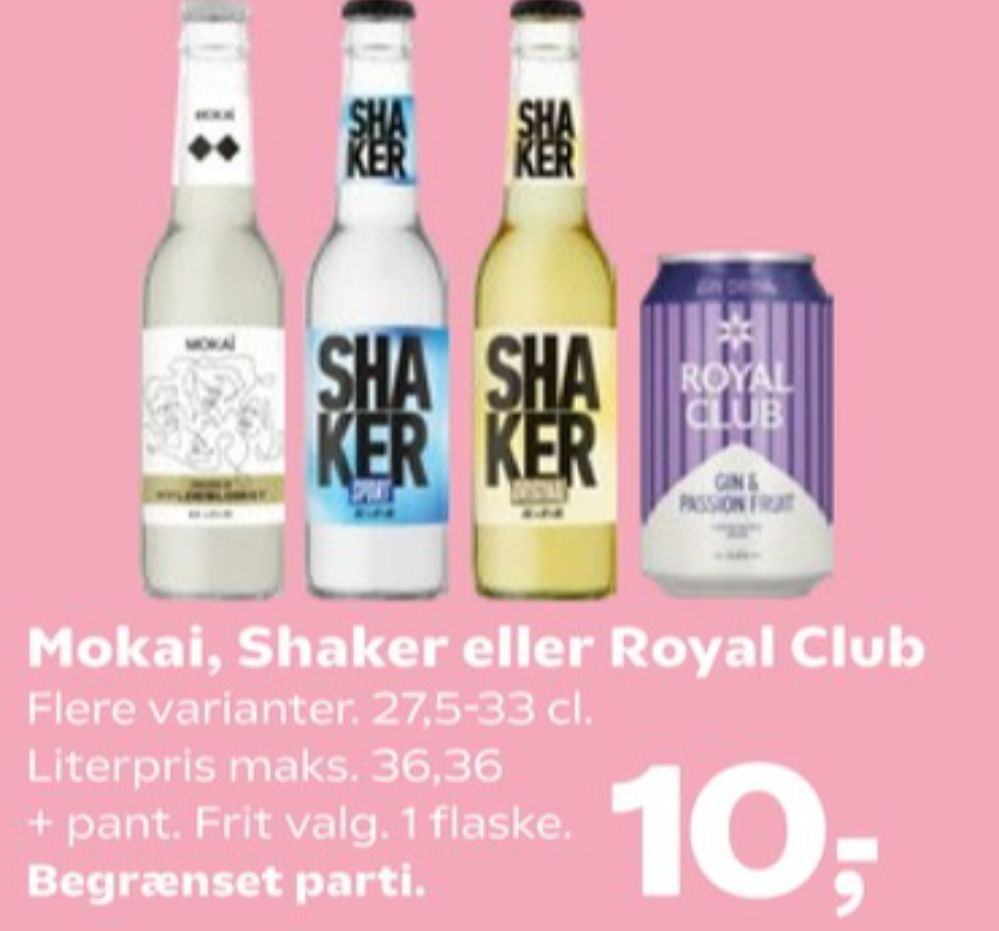Mokaï, Mokaï m. hyldeblomst