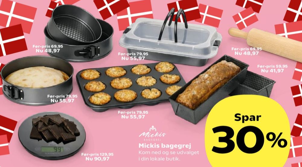 Mickis Bagegrej, Bageform