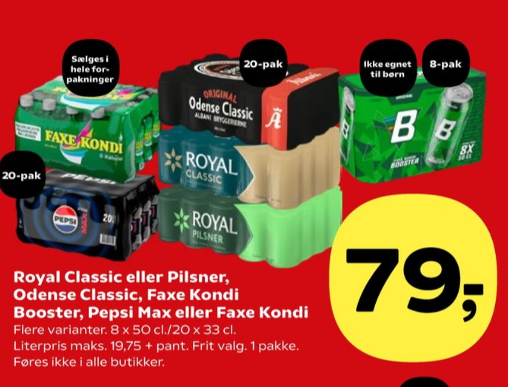 Royal Pilsner, Øl 20 pk.